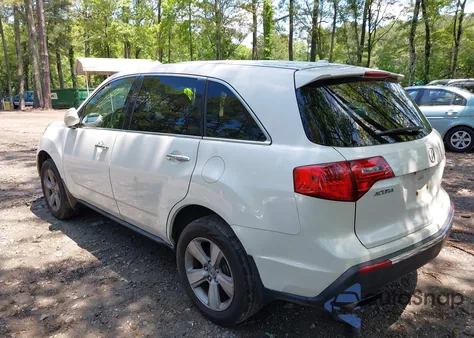 2011 Acura Mdx Technology Package z USA, uszkodzony, nr VIN 2HNYD2H61BH529655